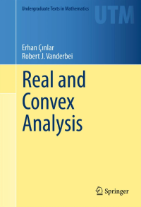 Image of Real and convex analysis