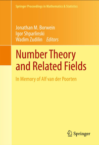 Image of Number theory and related fields: in memory of Alf van der Poorten