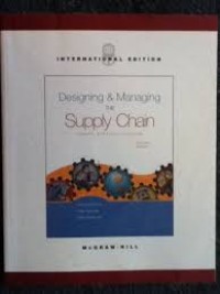 Image of Designing and managing the supply chain : concepts, strategies, and case studies