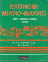 Image of Ekonomi makro-mikro : teori, soal dan jawaban
