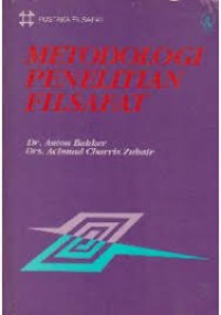 Image of Metodologi penelitian filsafat