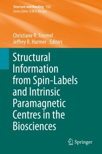 Image of Structural information from spin-labels and intrinsic paramagnetic centres in the biosciences