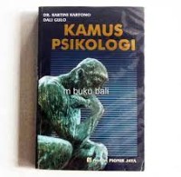 Image of Kamus psikologi