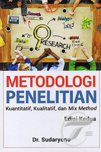 Image of Metodologi penelitian : kuantitatif, kualitatif, dan mix method