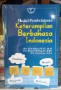Image of Modul pembelajaran keterampilan berbahasa Indonesia